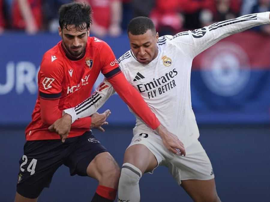 صدارة الدوري في خطر.. ريال مدريد يتعادل أمام أوساسونا