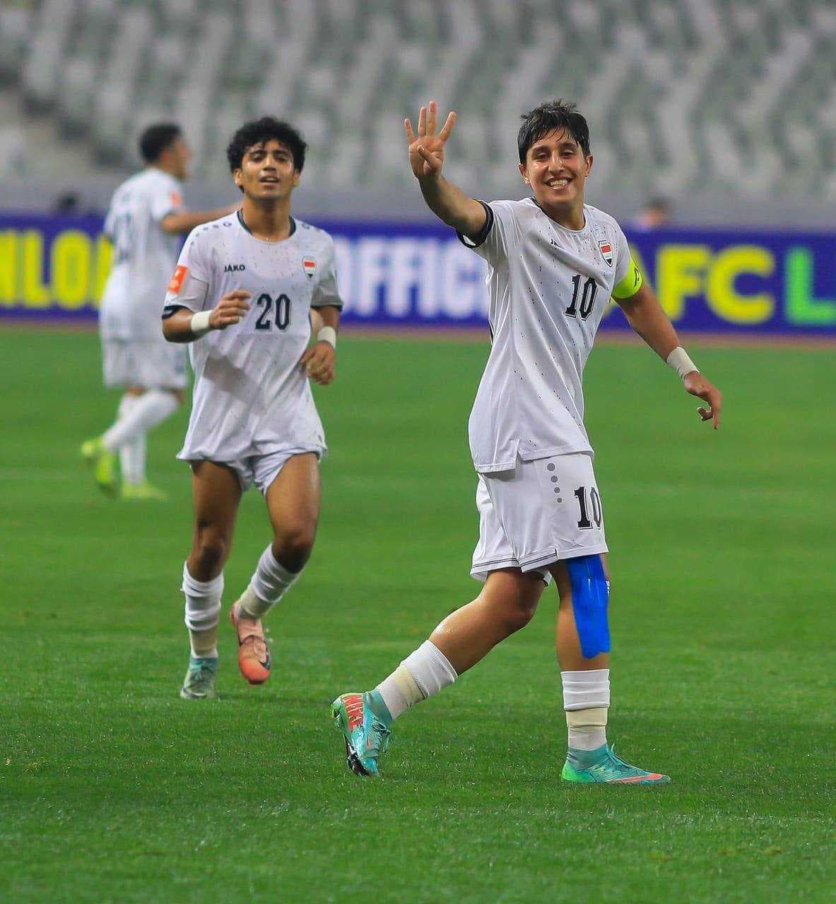 منتخب شباب العراق يتغلب على نظيره السعودي في كأس آسيا تحت 20 عاماً