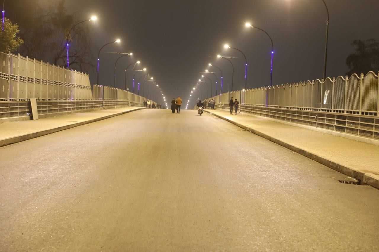 افتتاح جسر الأئمة رسميًا بعد إعادة تأهيله بالكامل