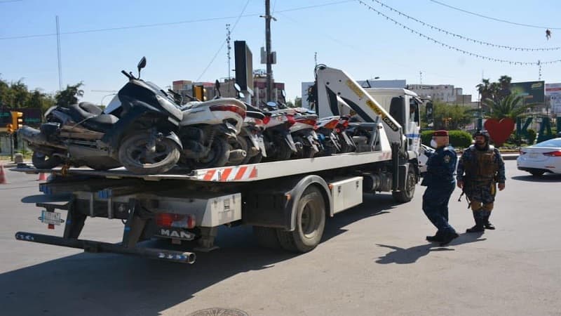 المرور تعلن شمول الدراجات المحجوزة بالتسجيل الرسمي