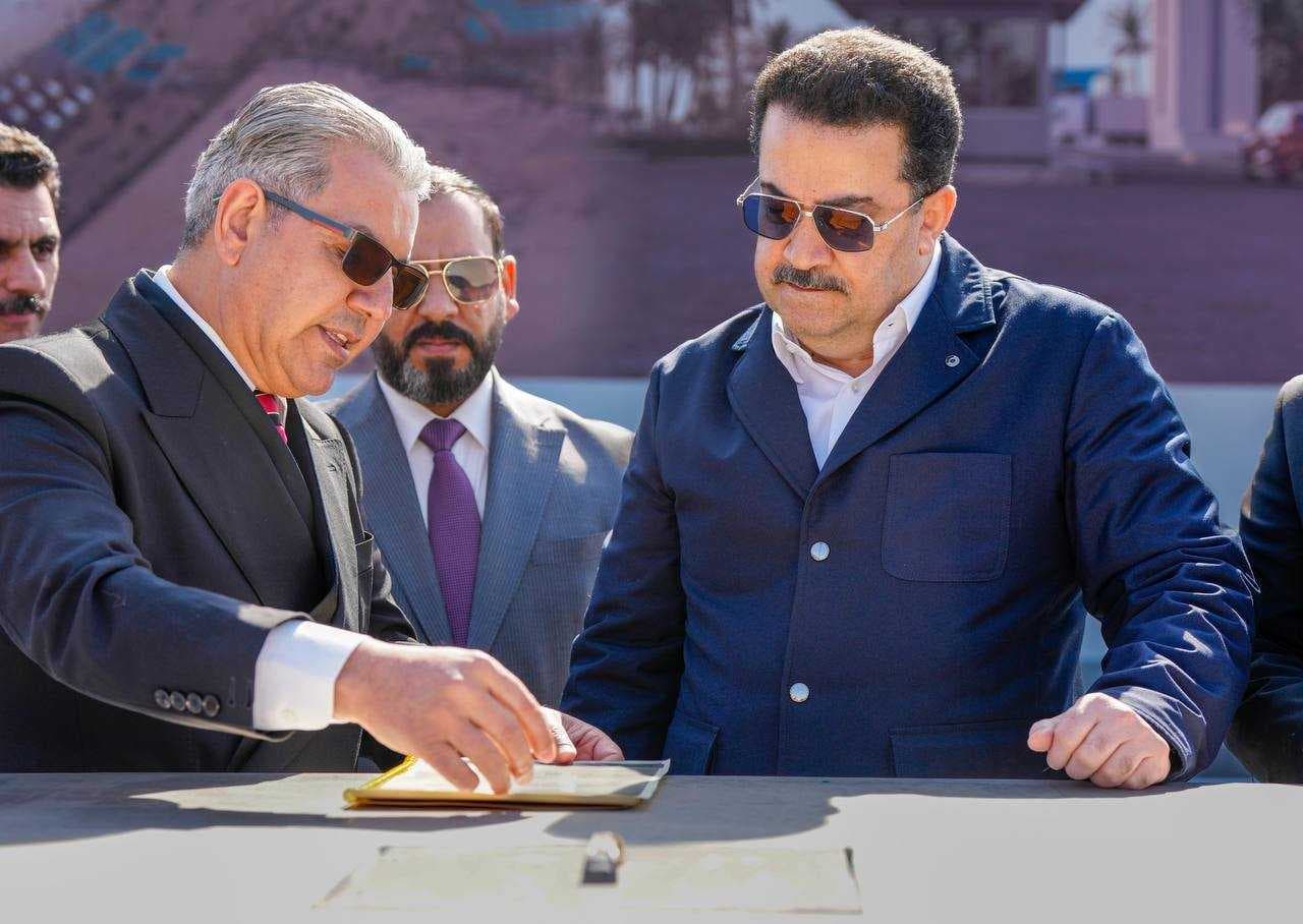 رئيس الوزراء يطلق العمل التنفيذي في مشروع مجمع شركة الانعام للتجارة والثروة الحيوانية