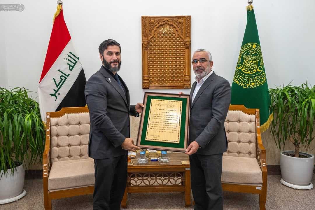 العتبة العلوية تكرم الدكتور "محمد الموسوي" لجهوده الإنسانية الكبيرة لعلاج الجرحى في غزة