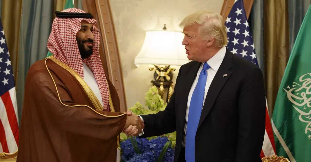 ترامب: زيارتي للسعودية لغرض إبرام اتفاق بتريليون دولار