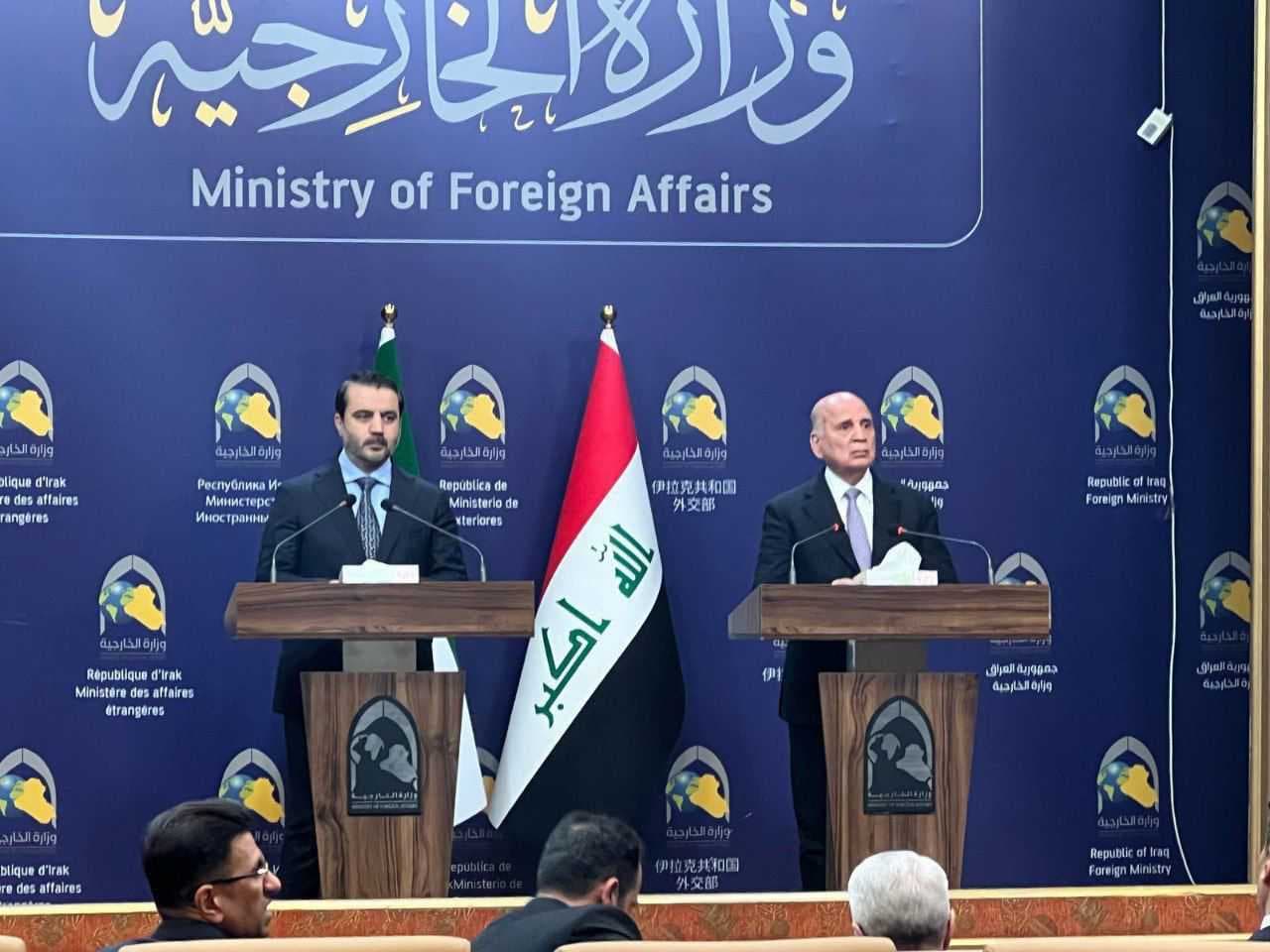 وزير الخارجية السوري: سوريا والعراق يجب أن يقفا معا لمنع أي تدخل في شؤونهما الداخلية