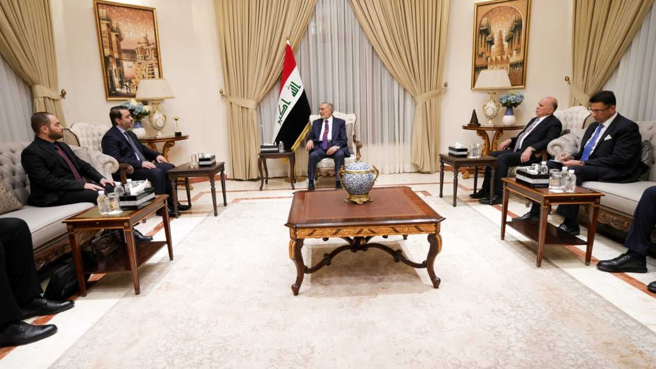 المشهداني يستقبل الشيباني لبحث العلاقات الثنائية والتعاون الأمني