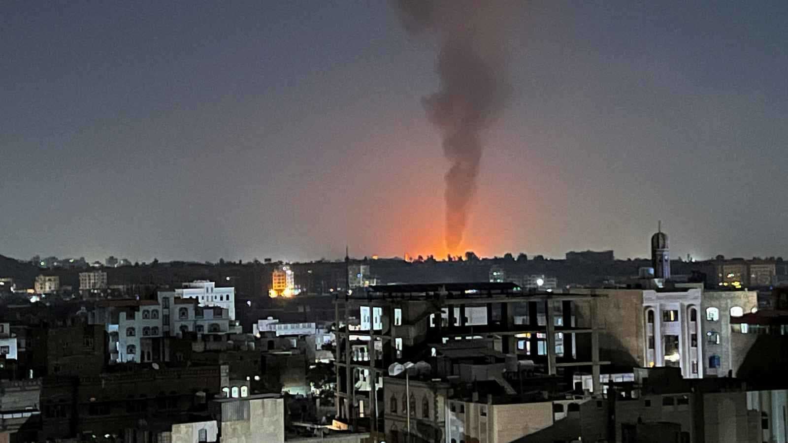 وسائل إعلام يمنية: غارات جوية تستهدف مناطق في صنعاء
