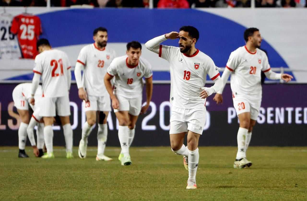 الأردن تتعادل مع كوريا الجنوبية بهدف لكل منهما في تصفيات كأس العالم