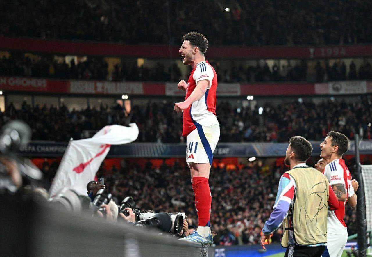 أرسنال يفوز على ريال مدريد بثلاثية نظيفة في ذهاب الدور ربع النهائي لدوري أبطال أوروبا