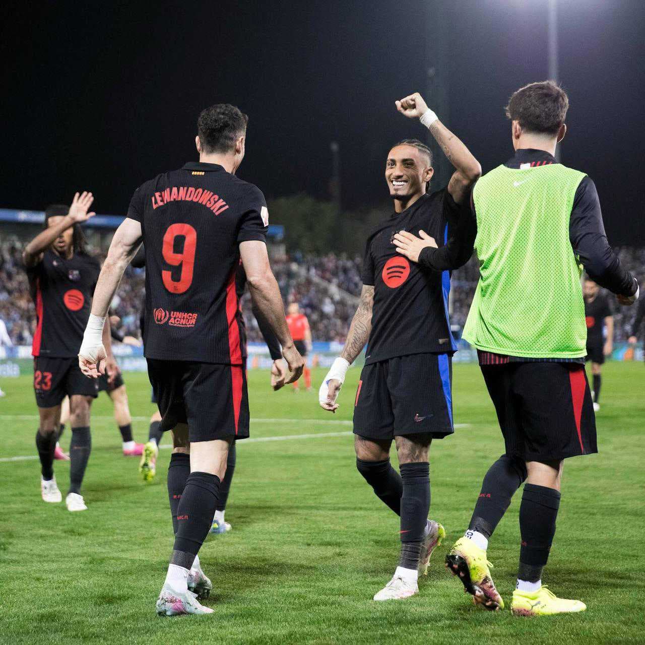 برشلونة يتغلب على ليغانيس بهدف ويواصل صدارته للدوري الإسباني