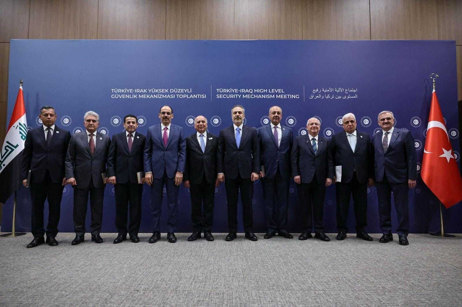 النخلة تنشر نص البيان المشترك للآلية الأمنية بين العراق وتركيا