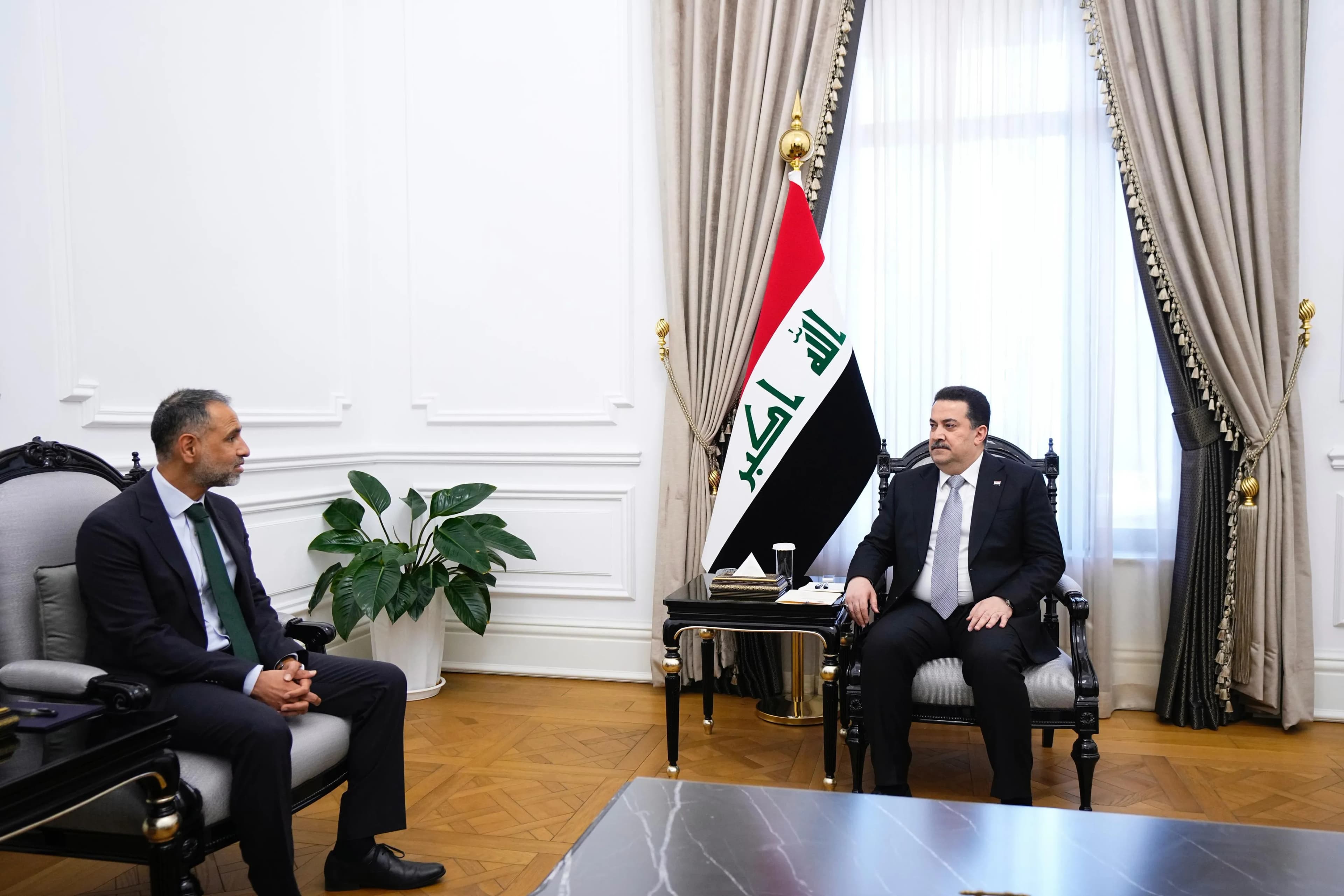 العراق وبريطانيا يؤكدان ضرورة تخفيف التوترات واعتماد لغة الحوار في حل القضايا
