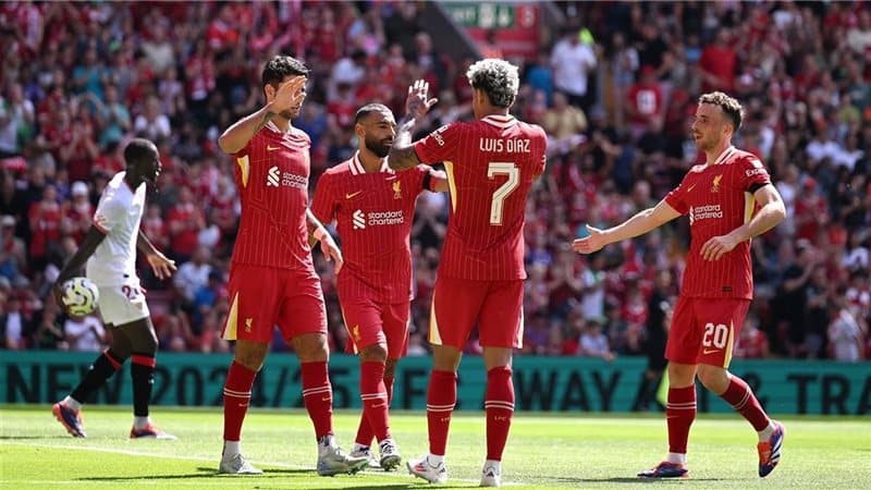 ليفربول يقترب من حسم لقب الدوري الانكليزي بعد فوزه على ليستر سيتي