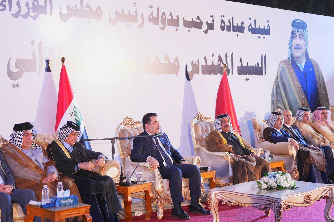 رئيس الوزراء يؤكد على دور العشائر في إسناد الدولة بمرحلة البناء والإعمار