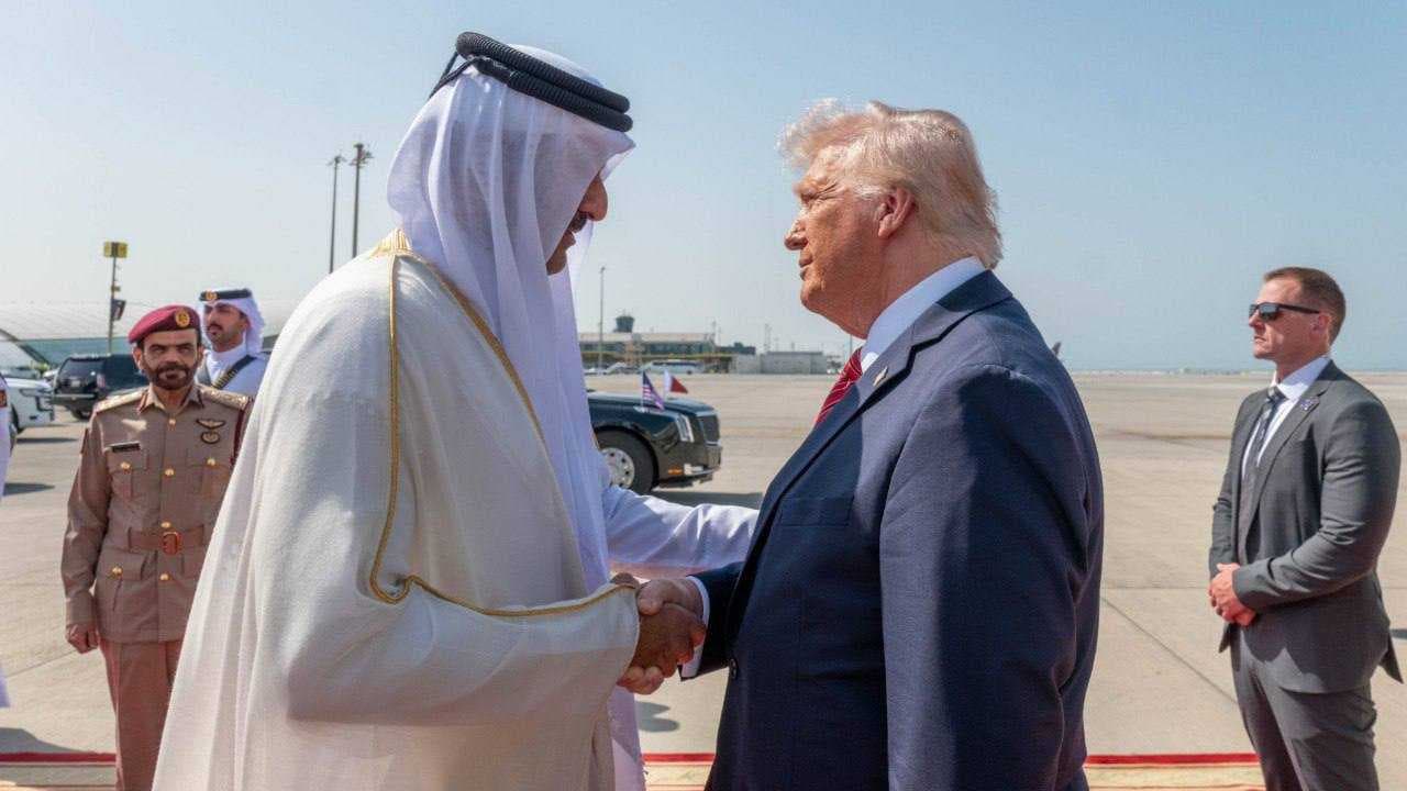 ترامب لأمير قطر: سنجلب السلام ليس في هذه المنطقة فقط ونعلم بأنك ستلعب دورا كبيرا بمساعدتنا