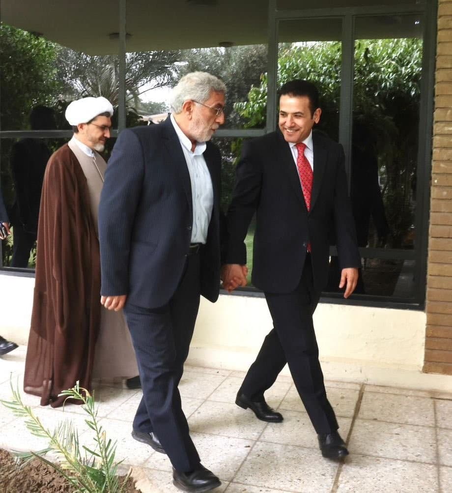 الأعرجي وقاآني يشددان على أهمية نجاح المفاوضات بين طهران وواشنطن