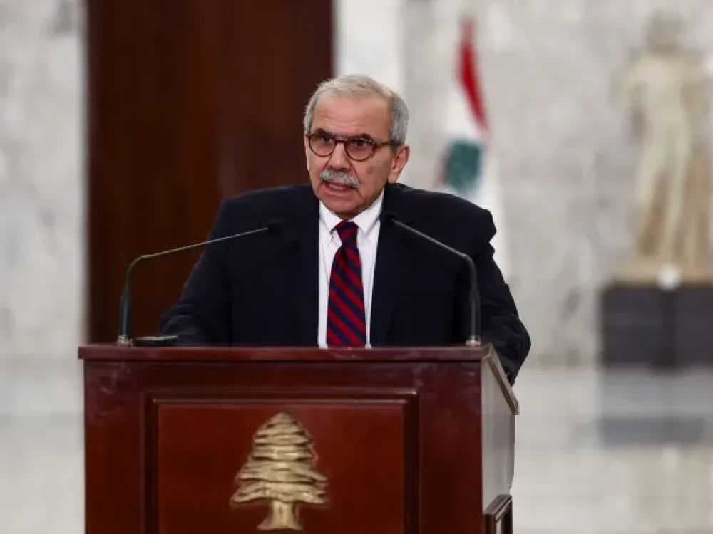 رئيس الوزراء اللبناني نواف سلام يصل بغداد