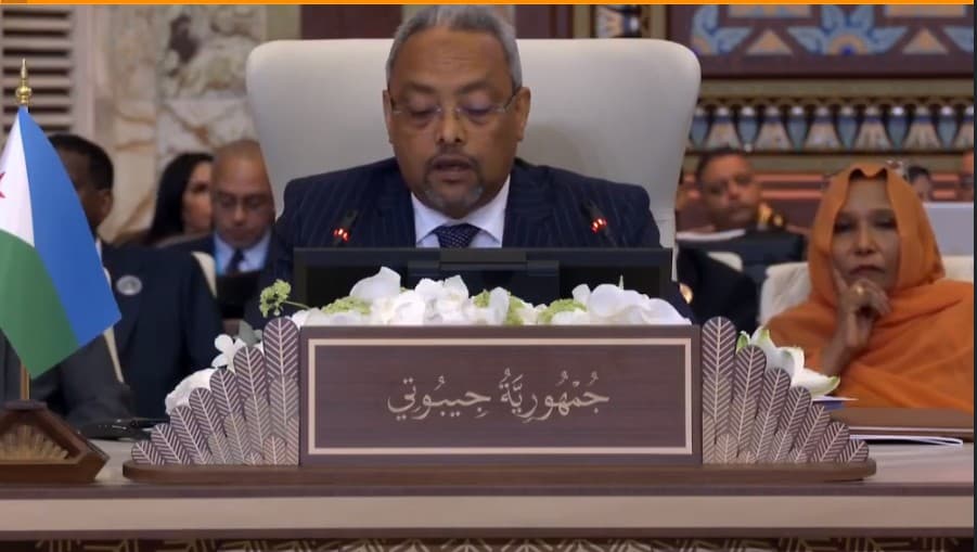 وزير خارجية جيبوتي عبد القادر عمر: نجتمع في بغداد الحضارة ومنارة العلم ومهد الحضارات في لحظة مفصلية تمر بها أمتنا العربية