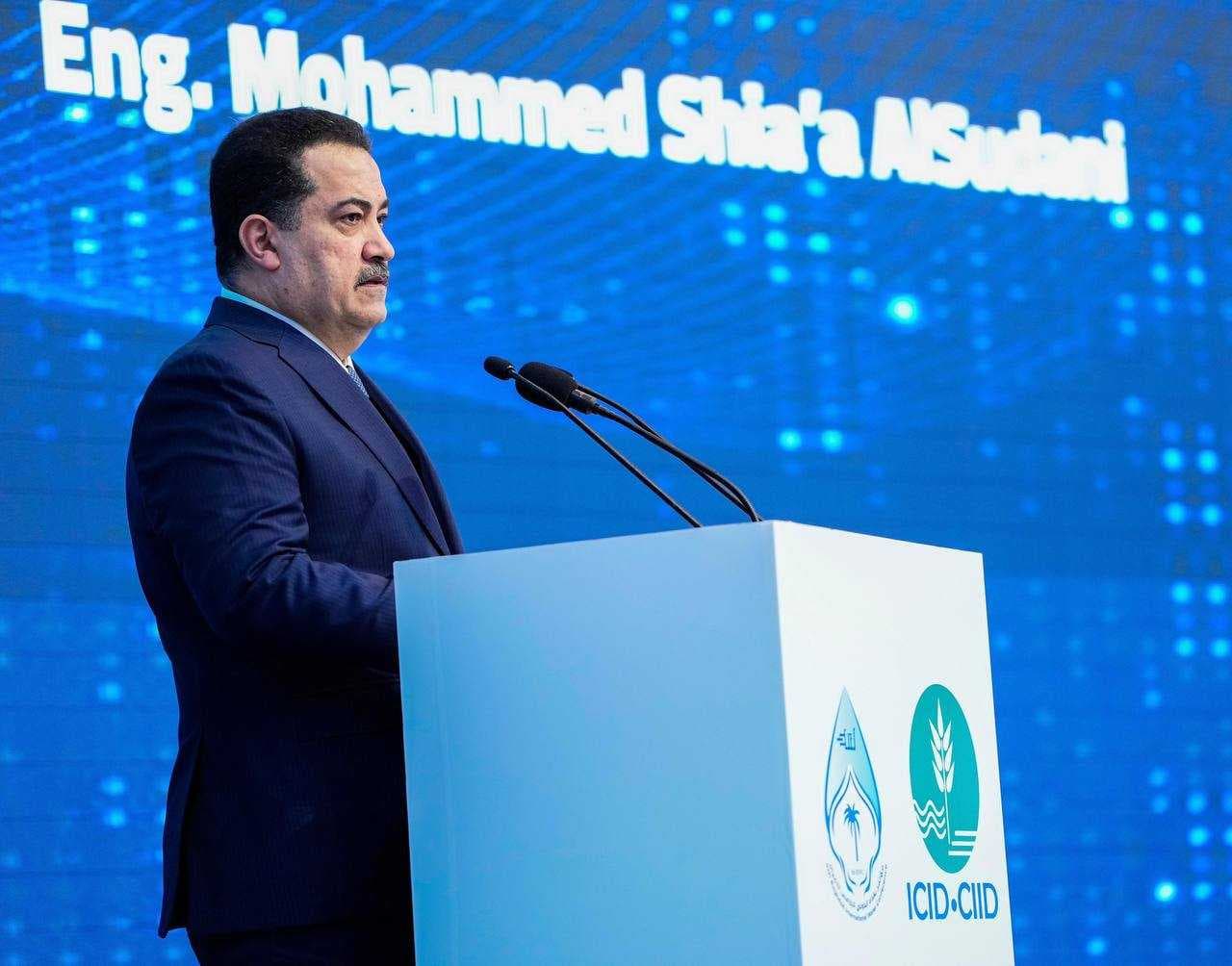 أبرز ما جاء في كلمة رئيس الوزراء خلال انطلاق مؤتمر بغداد للمياه