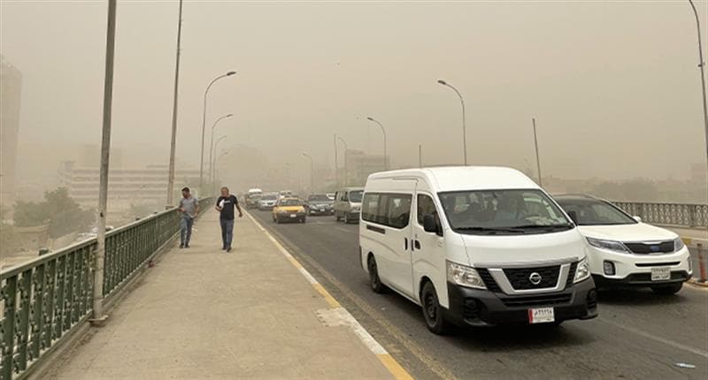 طقس العراق.. غبار وارتفاع في درجات الحرارة