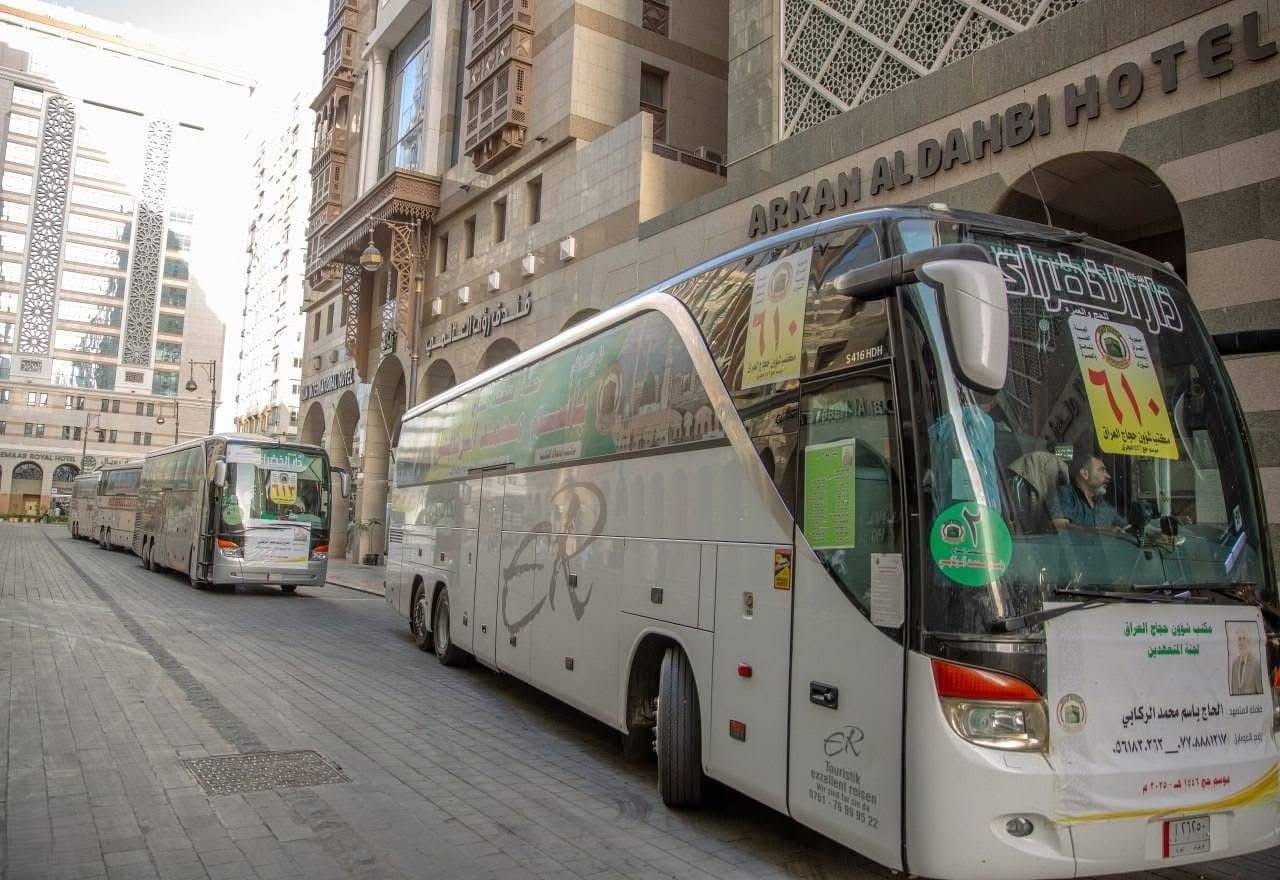هيئة الحج تعلن انتهاء التفويج البري بوصول آخر القوافل للديار المقدسة