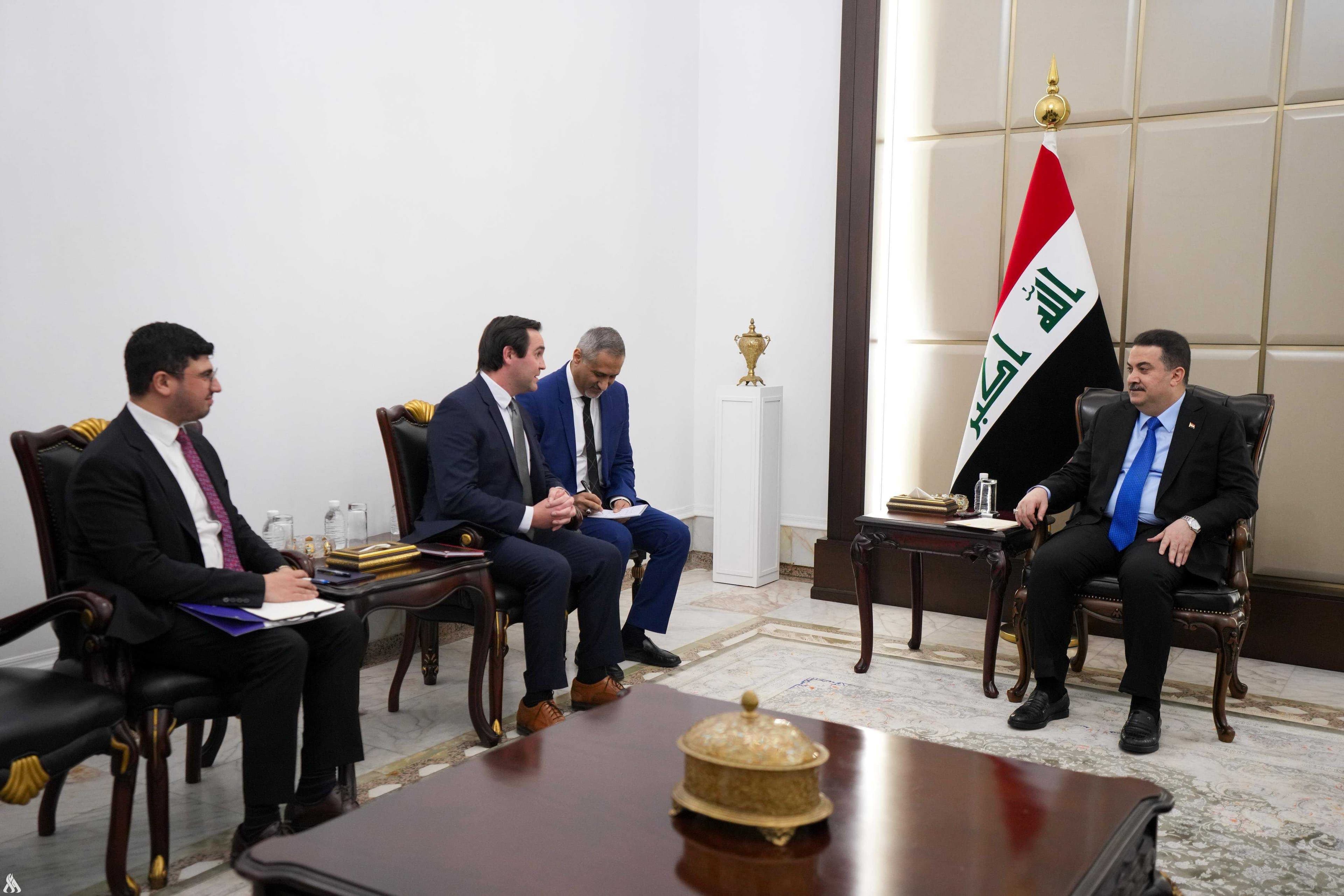 السوداني يستقبل وفد شركة سبيس أكس (ستارلينك) الأمريكية المتخصصة بتكنولوجيا الشبكات والمعلومات والاتصالات
