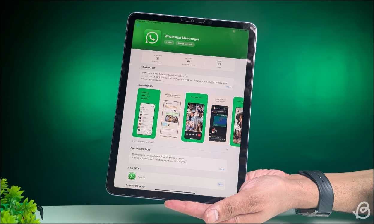 واتساب يطلق نسخته الخاصة لأجهزة iPad بعد 15 عامًا