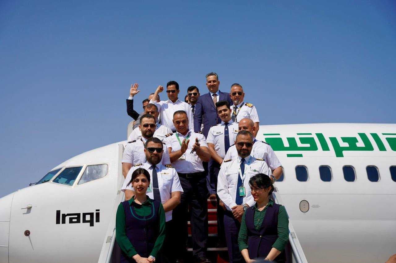 "بتشغيل تجريبي" هبوط أول طائرة مدنية للخطوط الجوية العراقية في مطار الموصل الدولي