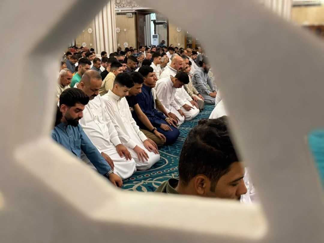 صلاة عيد الأضحى المبارك من جامع ابي حنيفة النعمان