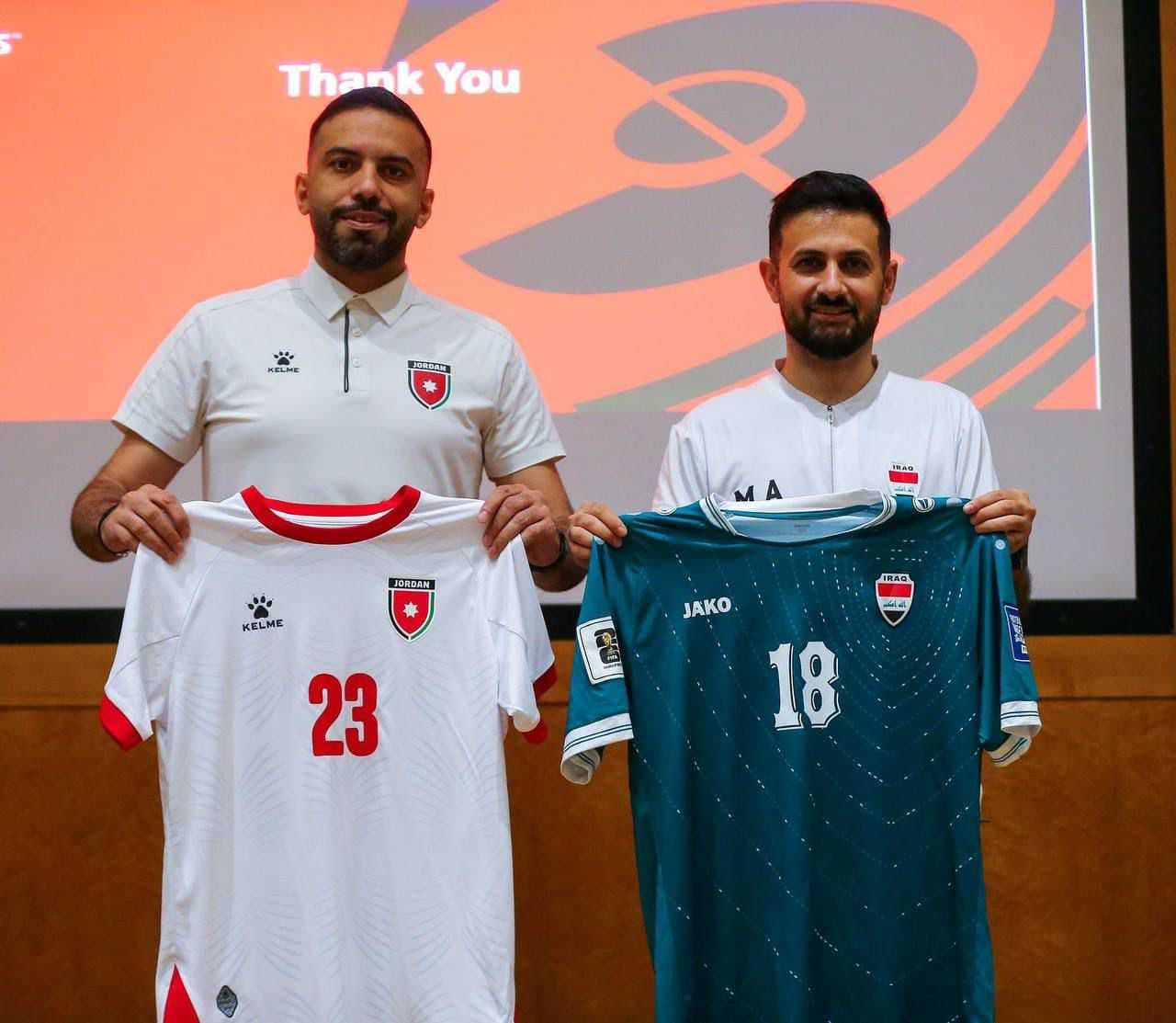 أسود الرافدين بالزي الأخضر لمواجهة المنتخب الأردني في اخر جولة من تصفيات المونديال