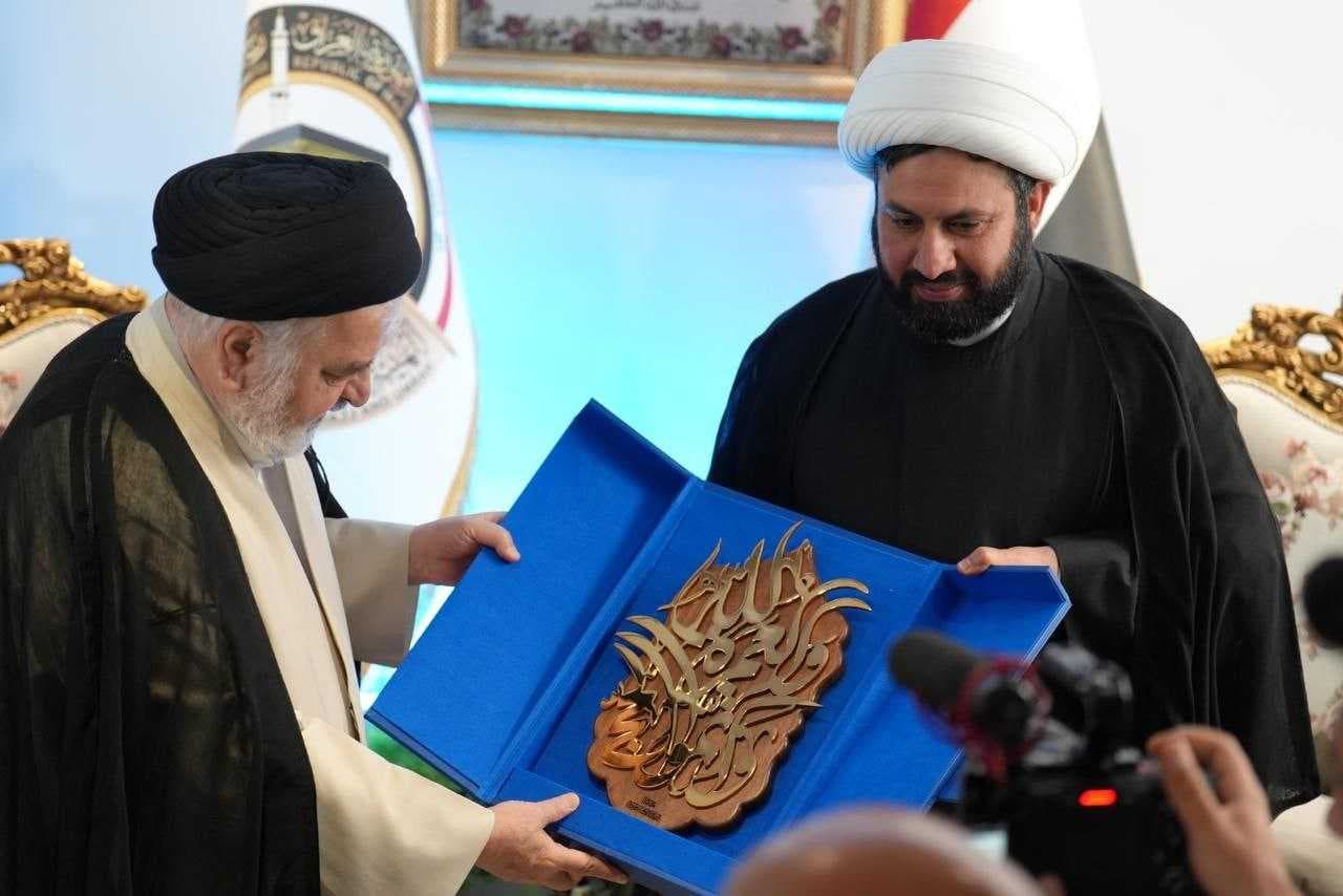 الشيخ سامي المسعودي يستقبل السيد جواد الشهرستاني في مكة المكرمة
