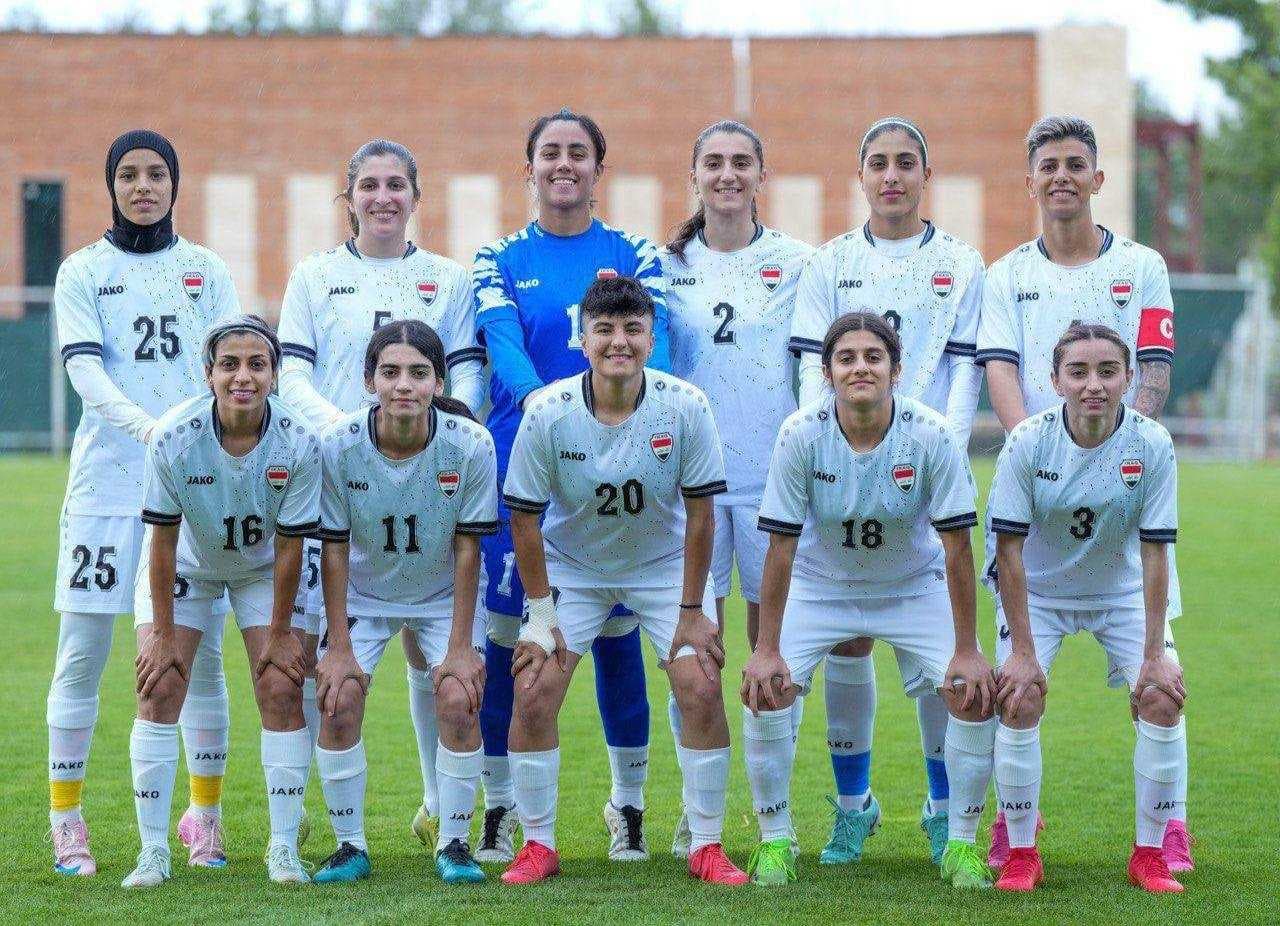 تحضيراً لتصفيات كأس آسيا بتايلاند.. منتخب سيدات العراق يخسر أمام نظيره الإيراني