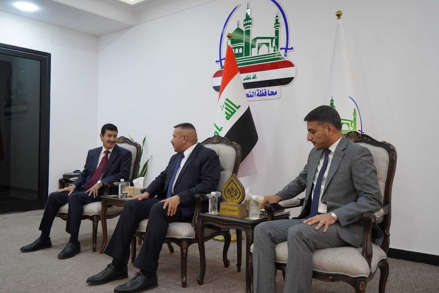 وزير الداخلية يطلع على خطة عيد الغدير الأغر في النجف الاشرف