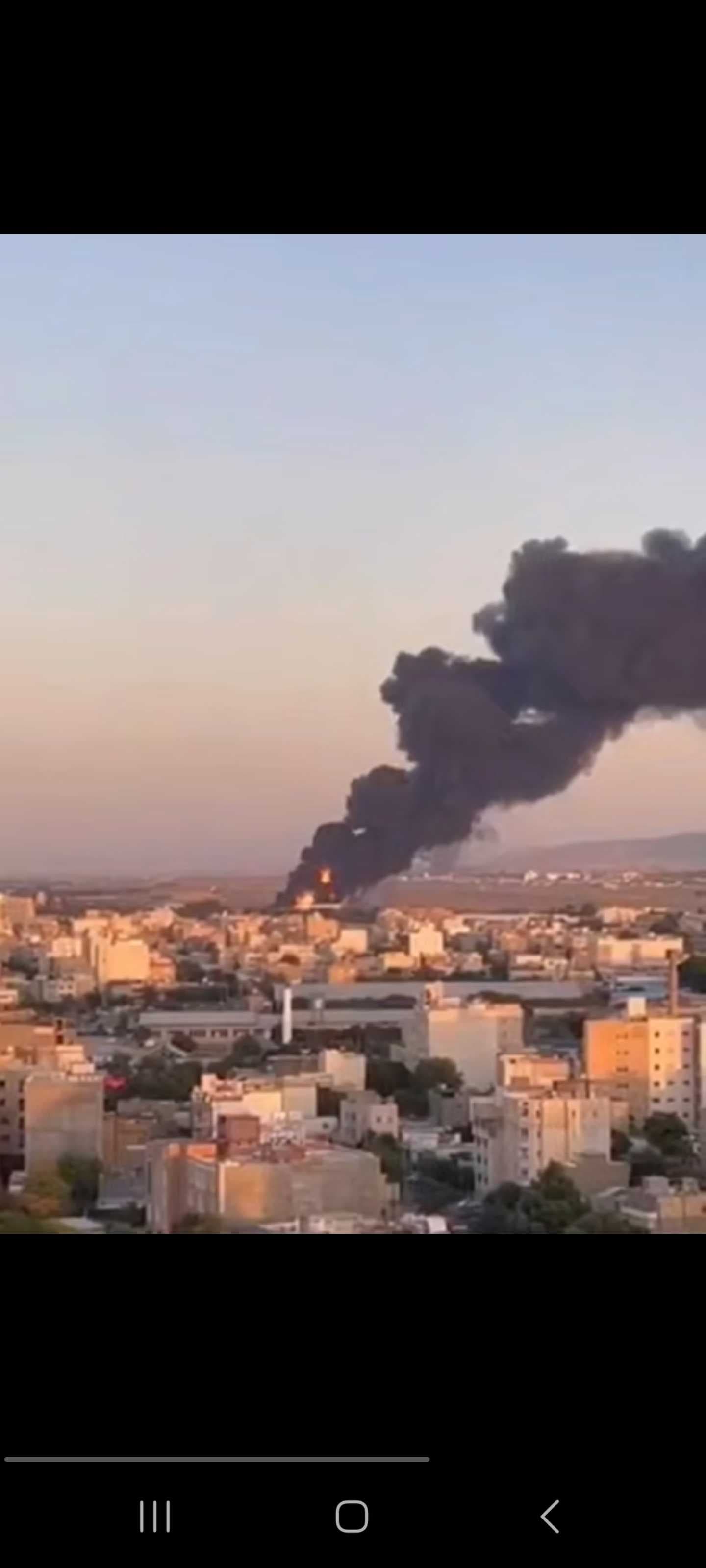 انفجار في مدينة مشهد المقدسة
