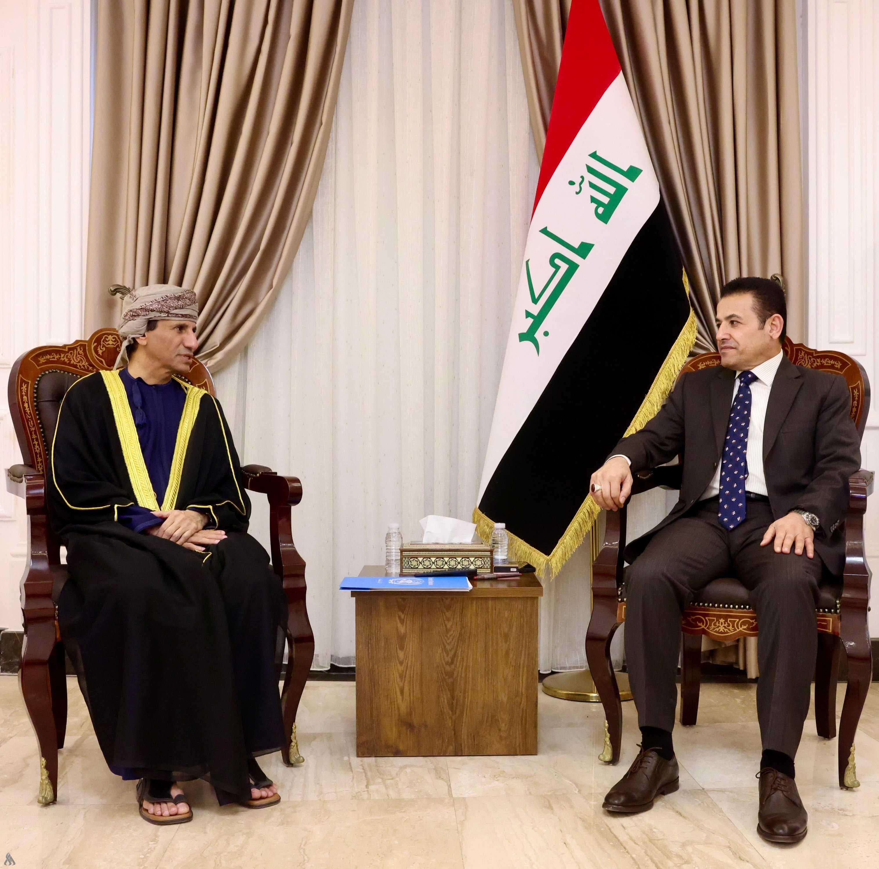 مستشار الأمن القومي قاسم الأعرجي يستقبل ممثل الأمين العام للأمم المتحدة ويبحثان تطورات الأوضاع الإقليمية