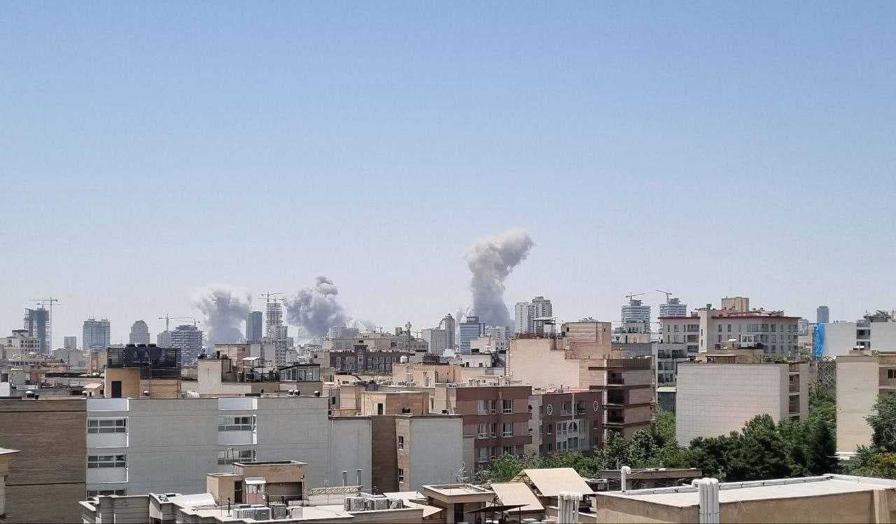 عدوان صهيوني استهدف العاصمة طهران الان
