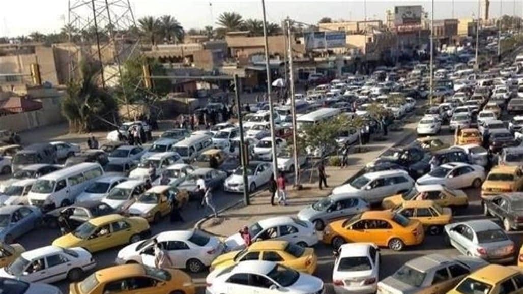 زحامات مرورية خانقة في بغداد تطال أغلب الجسور والتقاطعات الرئيسية