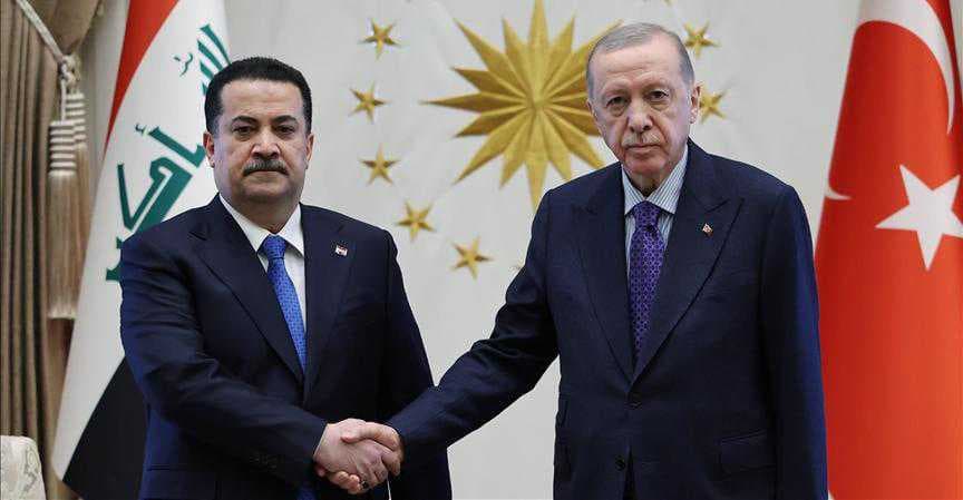 أردوغان للسوداني: نواصل تطوير علاقتنا من خلال فرص التعاون في العديد من المجالات و "طريق التنمية"