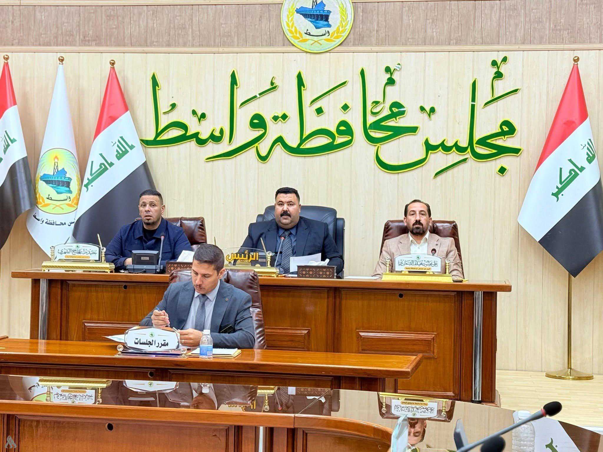 مجلس محافظة واسط يصوت على سحب يد مديري بلدية الكوت والسلامة المهنية