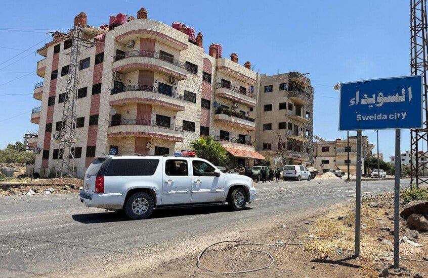 طائرات صهيونية تستهدف مواقع في السويداء بأربع غارات متتالية