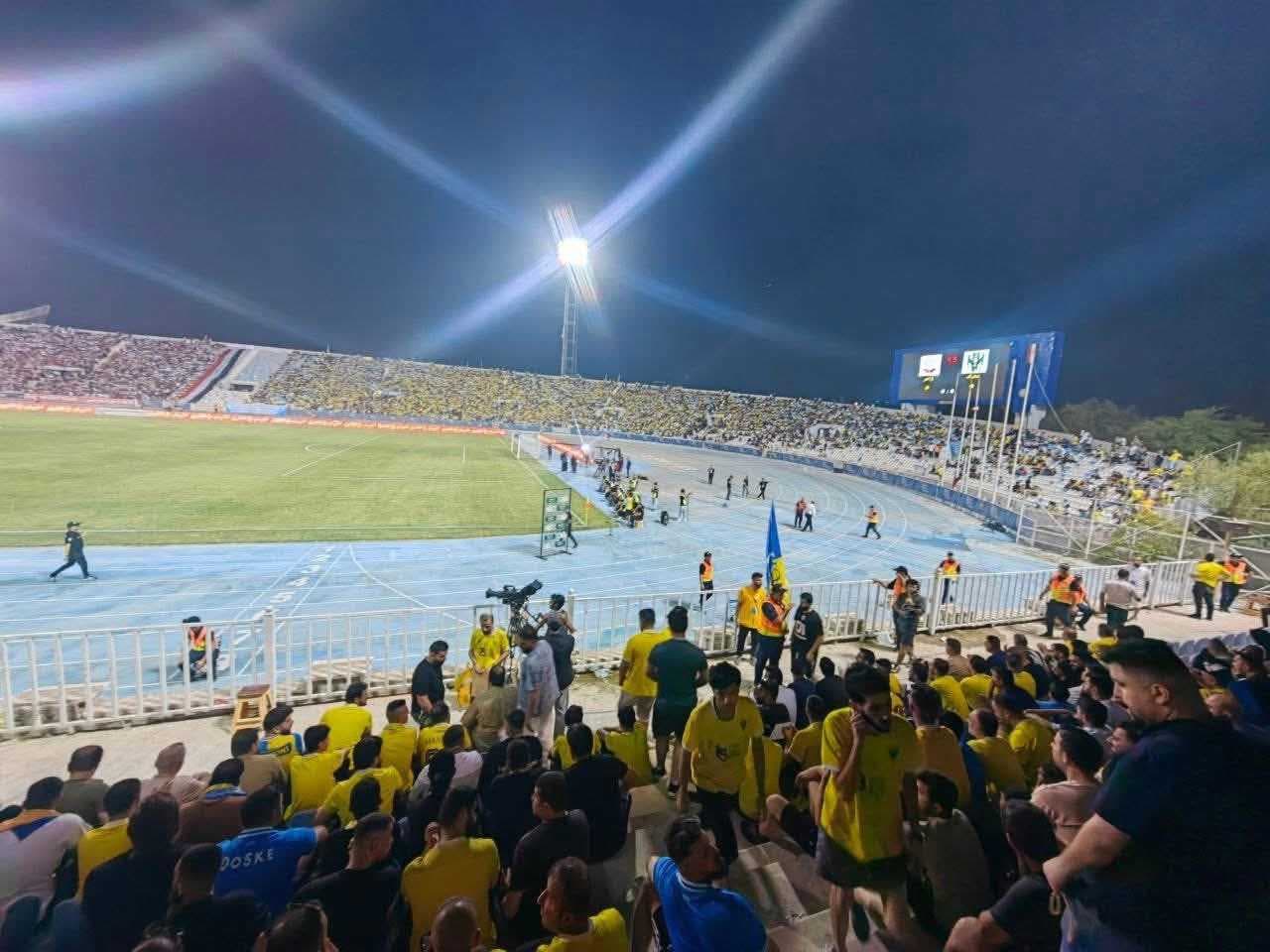 الشباب والرياضة تدين شغب نهائي كأس العراق وتحمل الاتحاد المسؤولية