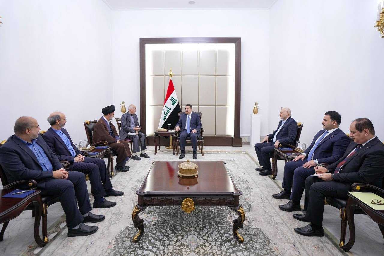 السوداني يستقبل وفد مجلس الشورى الإيراني