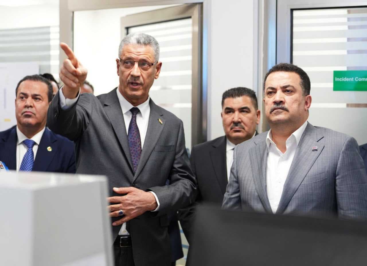 السوداني يفتتح وحدة الغاز الجاف في البصرة