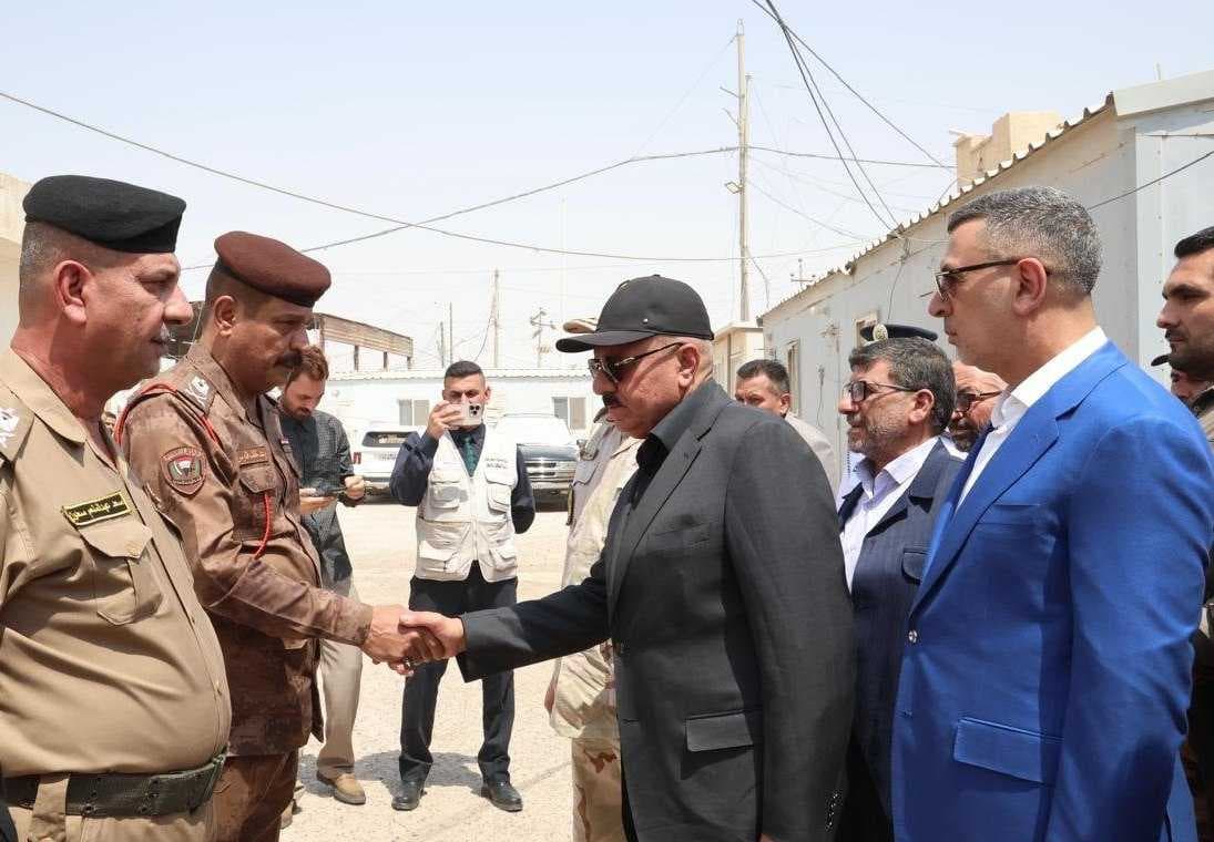 الشمري يتابع ميدانيا استعدادات منفذ الشلامجة للزيارة الأربعينية