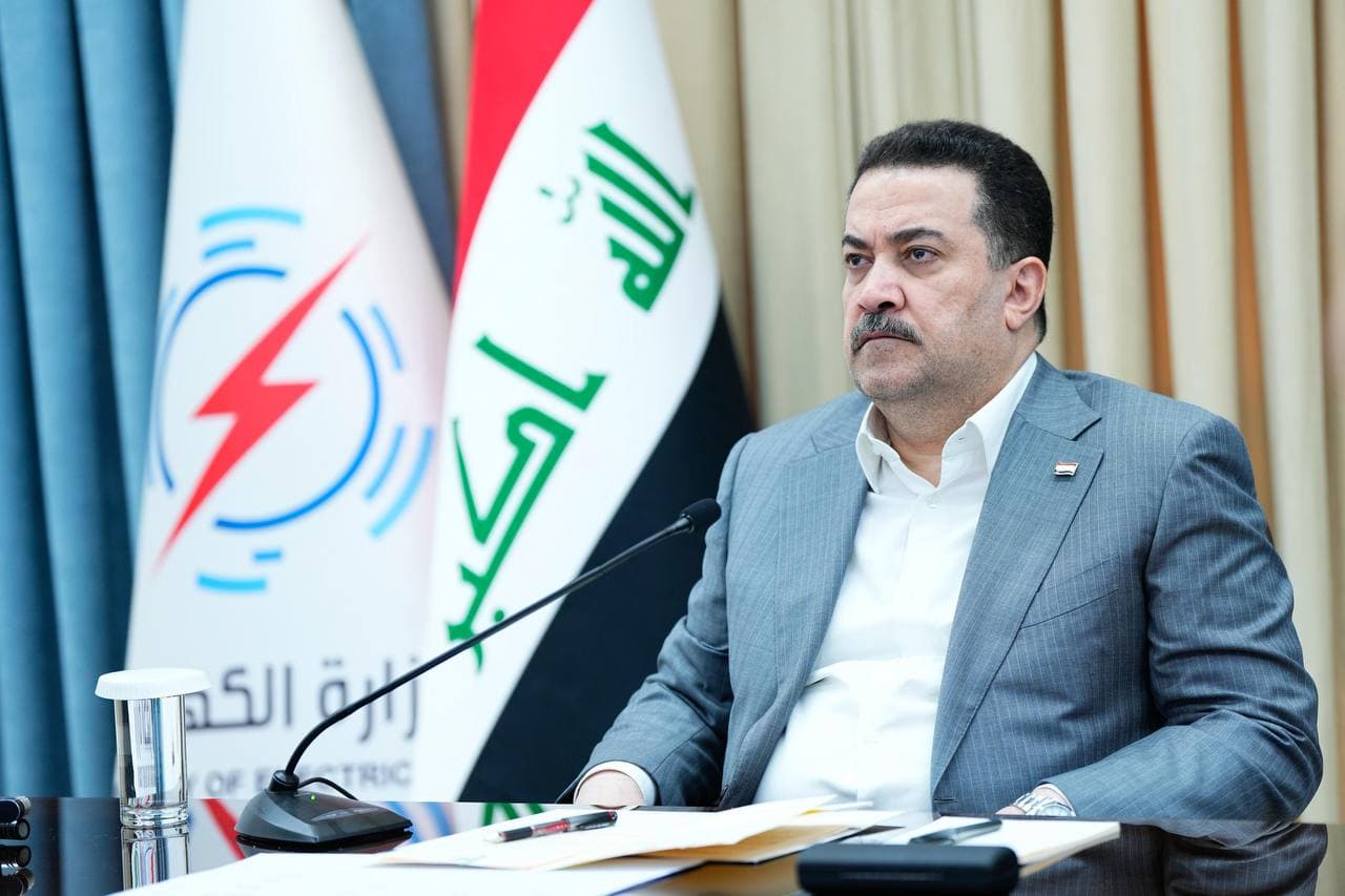 رئيس الوزراء يعلن قرب تنفيذ خطوط ربط الجهد الفائق بين الفرات الأوسط وميسان وواسط