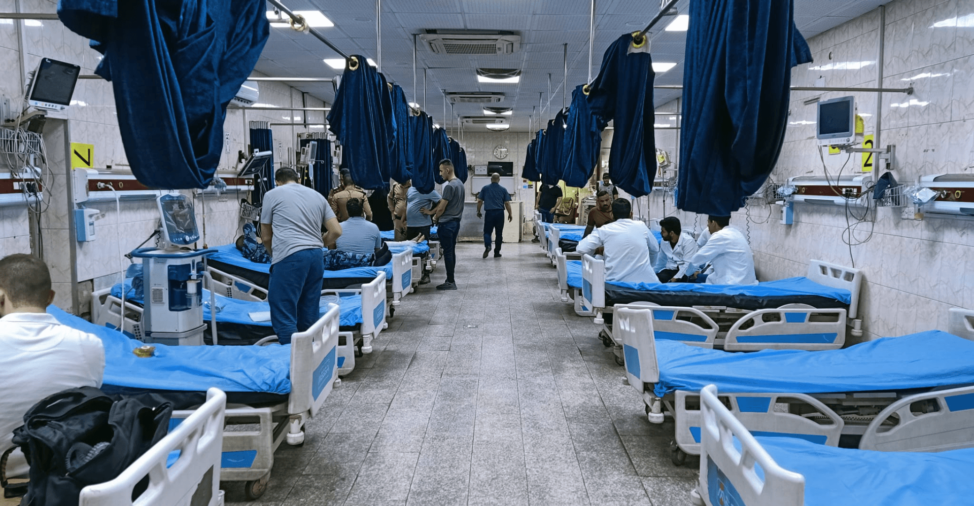 الصحة: تسجيل 621 حالة اختناق جراء حادث تسرب غاز الكلور في كربلاء المقدسة