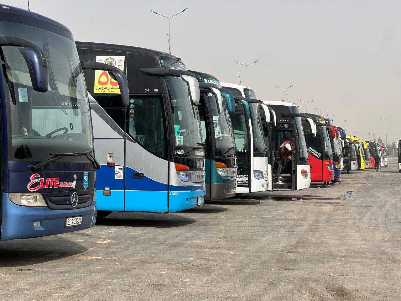 هيئة الحج تواصل نقل الزائرين صوب كربلاء المقدسة