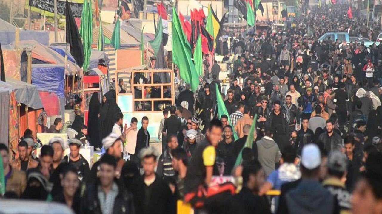 اربعة ملايين زائر أجنبي يشاركون في مراسم زيارة الأربعين