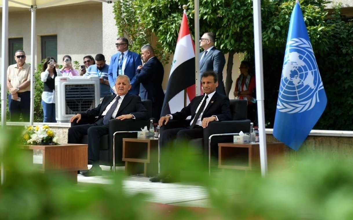 رئيس الجمهورية يجدد التزام العراق بدعم الجهود الدولية لمواجهة الإرهاب