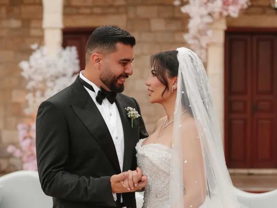 ستار سعد يحتفل بزفافه في بيروت