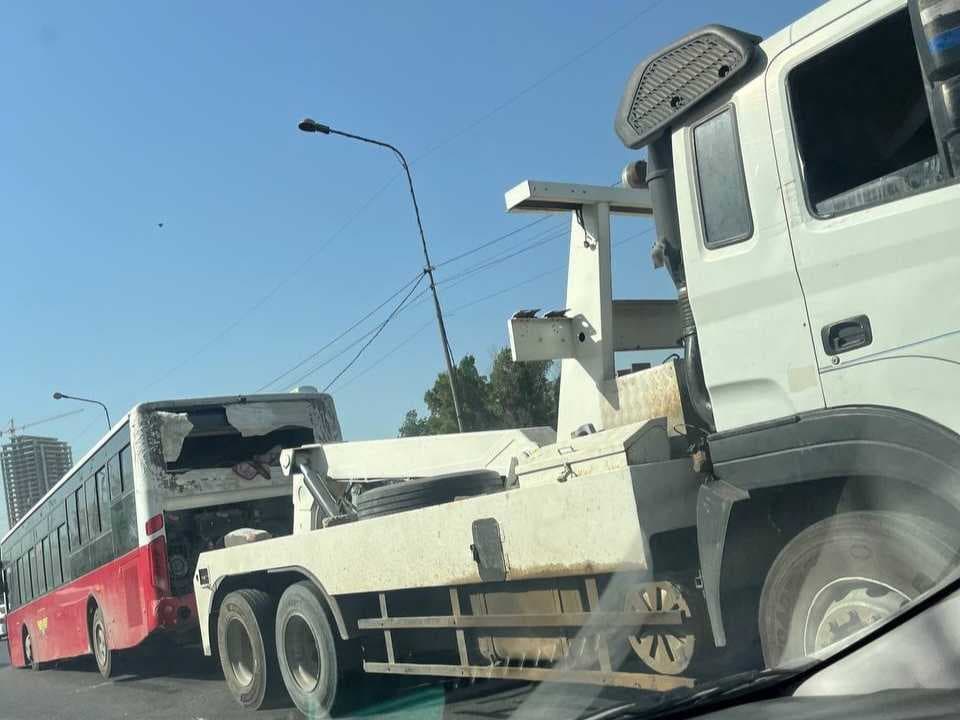 حادث مرور يشل حركة سريع محمد القاسم في بغداد